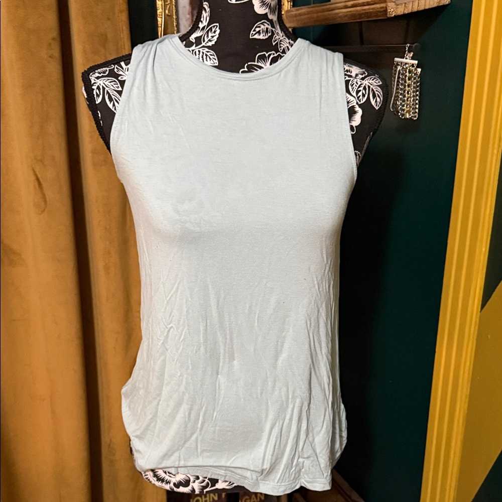 a new day Women's Soft Blue Tank Top